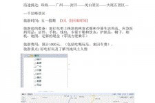 资阳旅游计划(旅游计划英语)